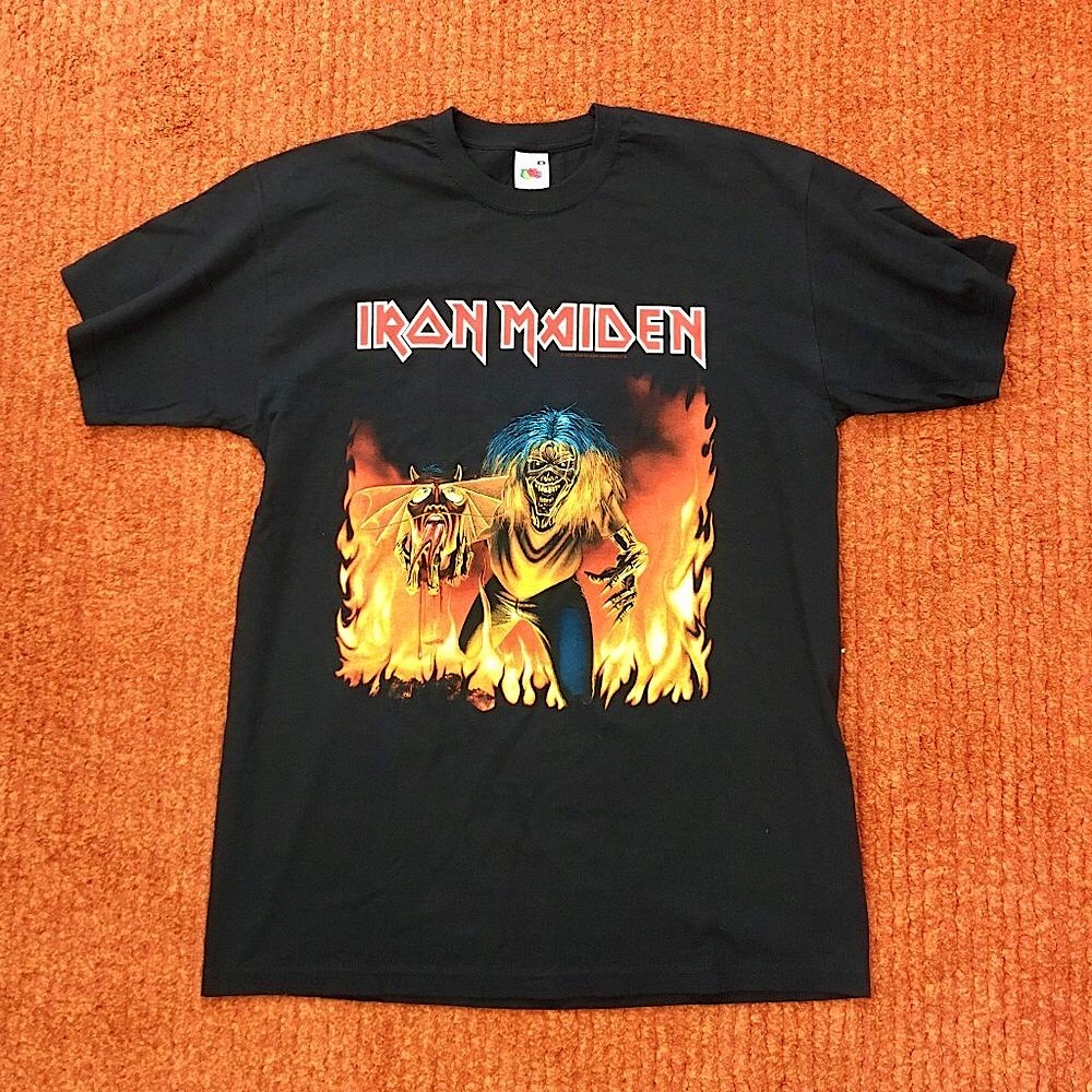 Iron Maiden vintage tour t shirt medium 2007